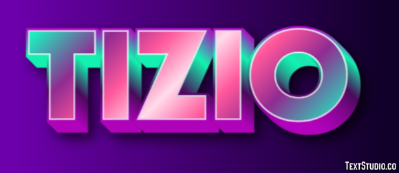 Tizio Effetto testo