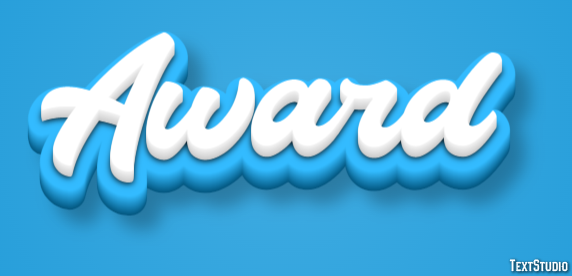 Award Text Effect