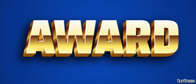 Award Efeito de texto