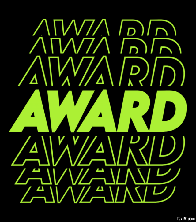Award Text Effect
