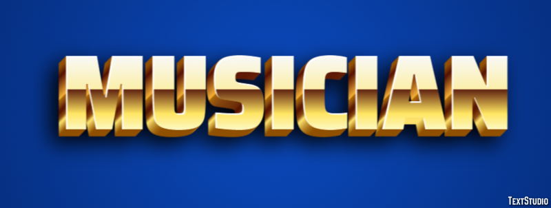 Musician Text Effect