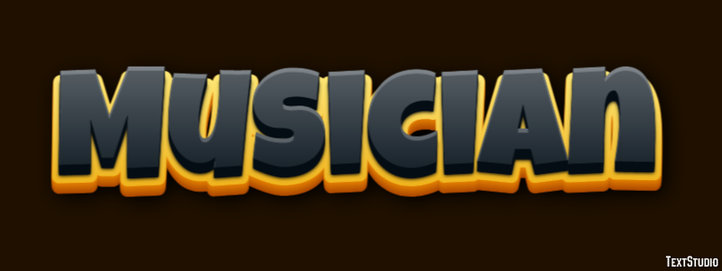 Musician Text Effect