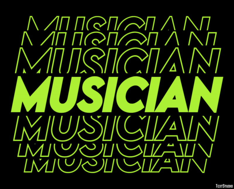 Musician Text Effect