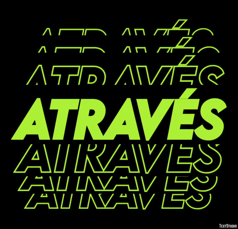 Através Texteffekt