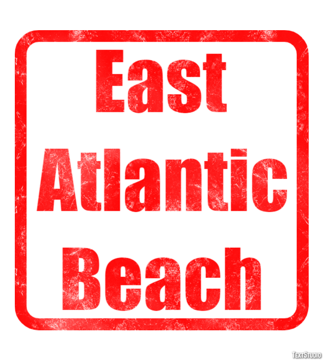 East Atlantic Beach Efekt tekstowy