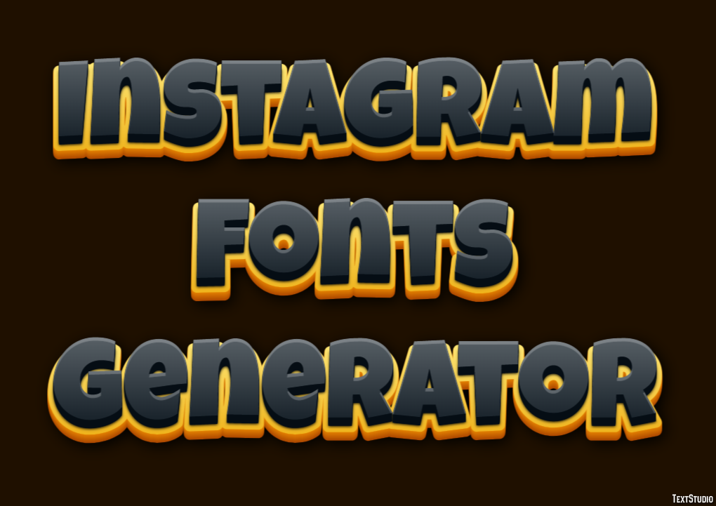Instagram Fonts Generator Efecto de Texto