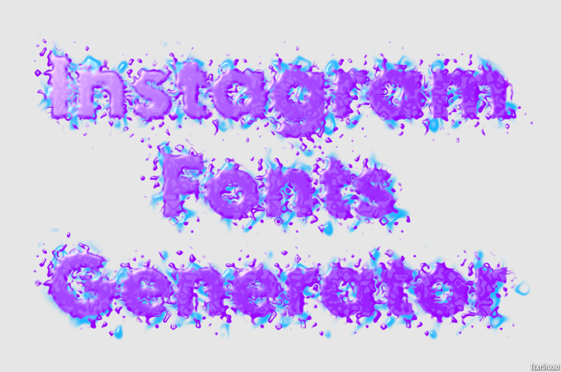 Instagram Fonts Generator Efekt tekstowy