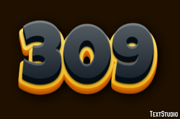 309 Efecto de Texto