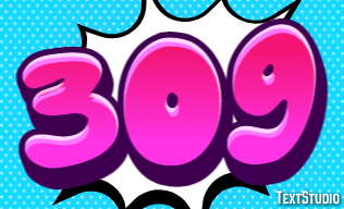 309 Efecto de Texto