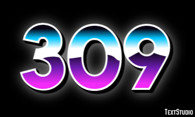 309 Efecto de Texto