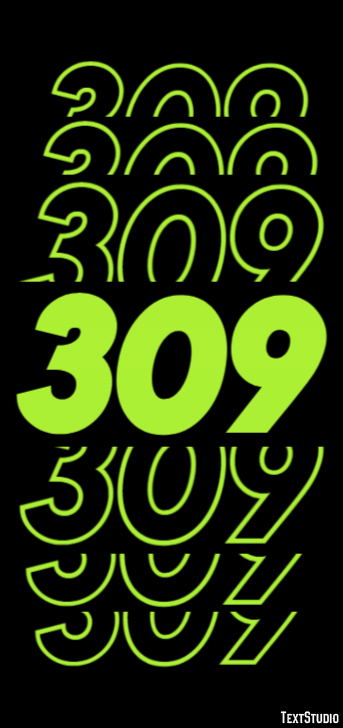 309 Efecto de Texto