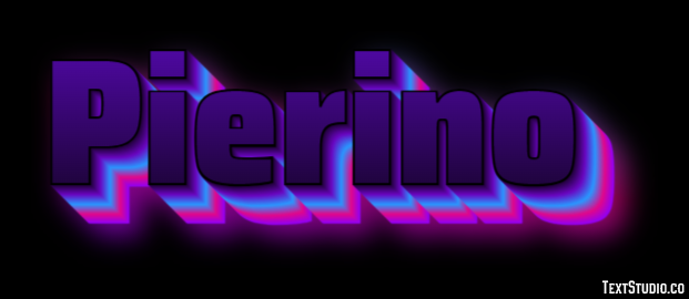 Pierino Effetto testo