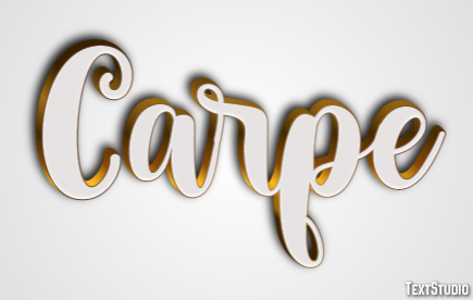 Carpe Effetto testo