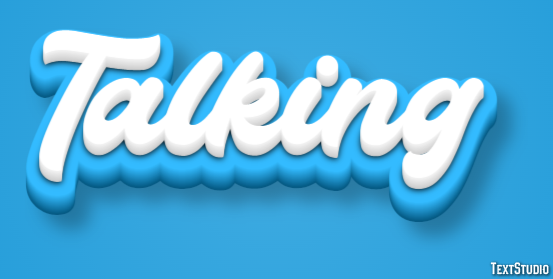 Talking Text Effect