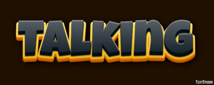 Talking Text Effect