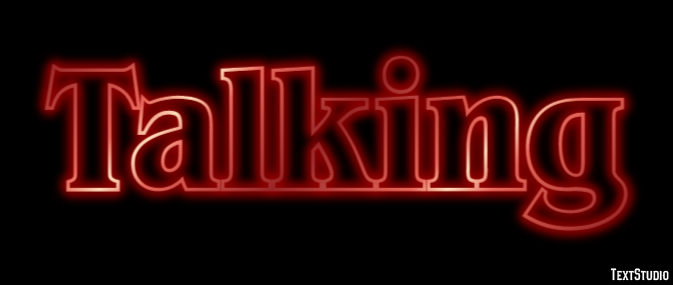 Talking Text Effect