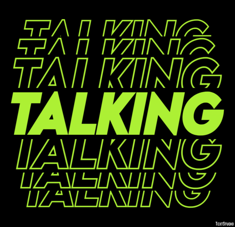 Talking Text Effect