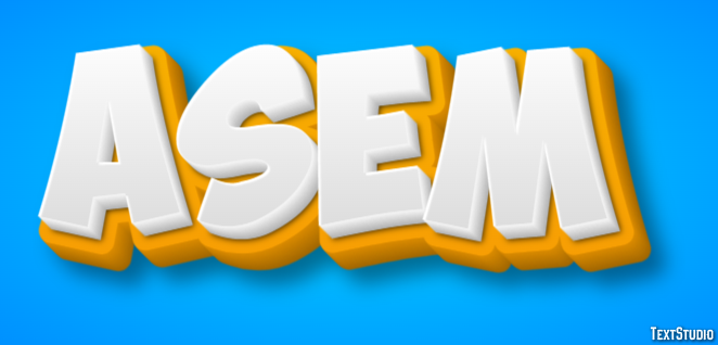Asem Text Effect