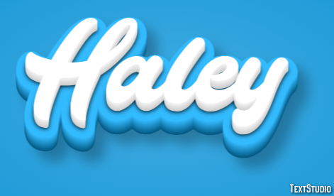Haley テキスト効果