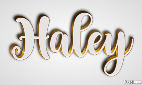 Haley テキスト効果