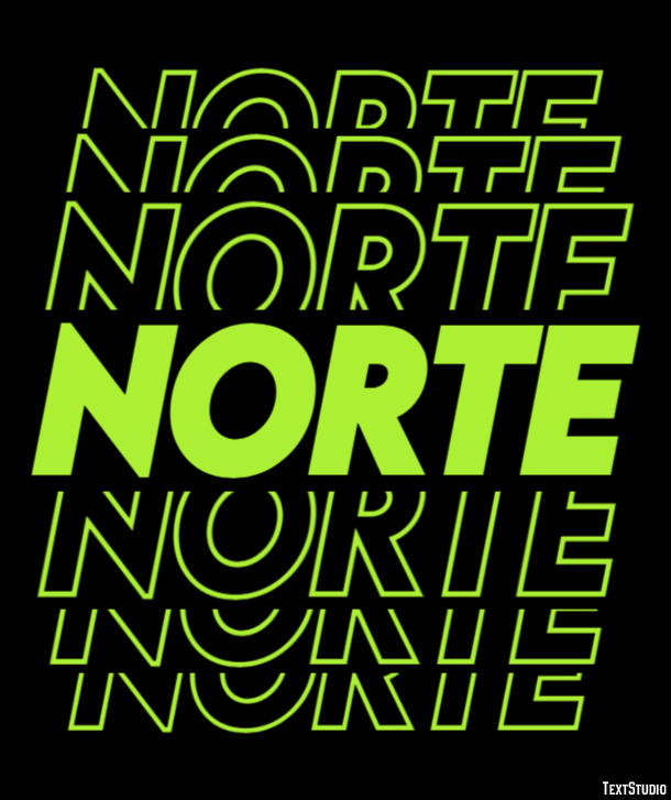 Norte Efekt tekstowy
