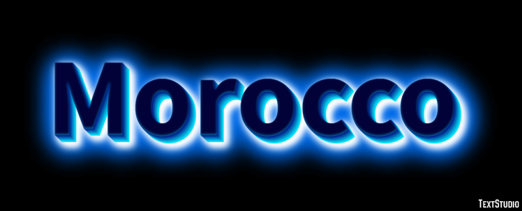 Morocco Text Effect
