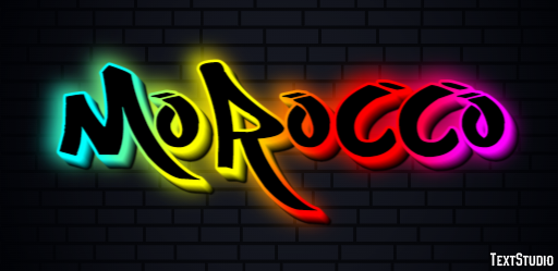 Morocco Text Effect