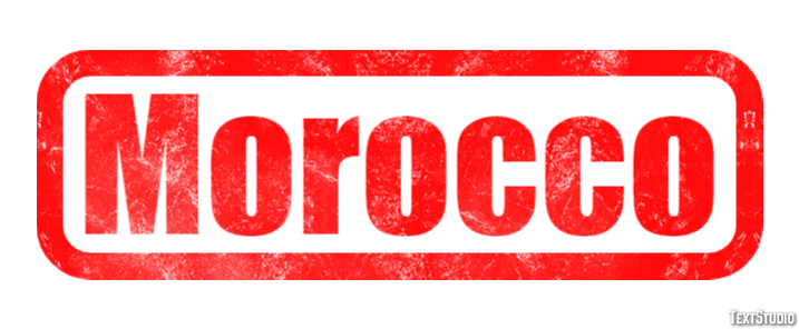 Morocco Text Effect