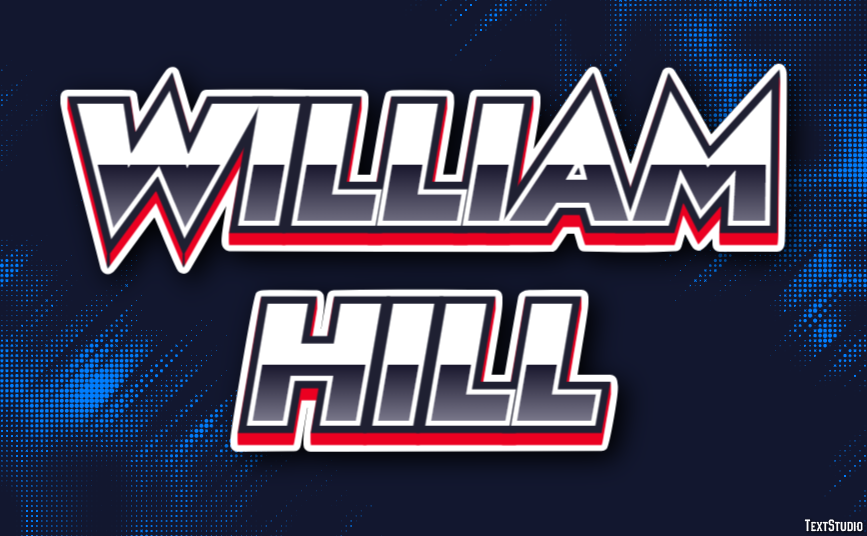 William Hill Texteffekt