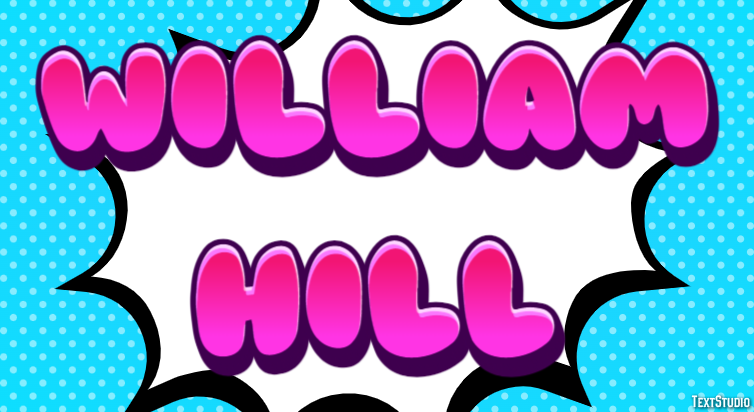William Hill Texteffekt