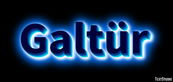 Galtür Texteffekt