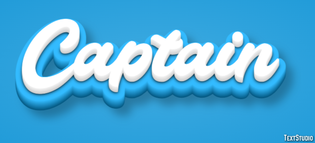 Captain Text Effect