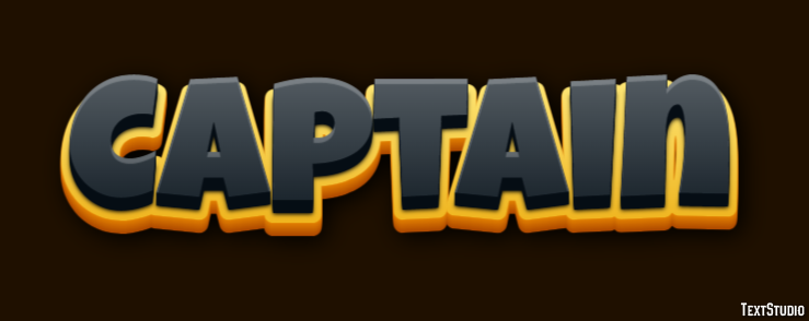 Captain Text Effect