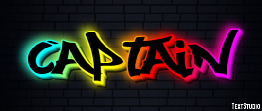 Captain Text Effect