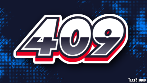 409 Text Effect