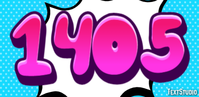 1405 Text effect