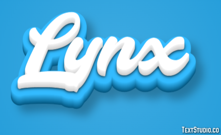 Lynx Effet de Texte