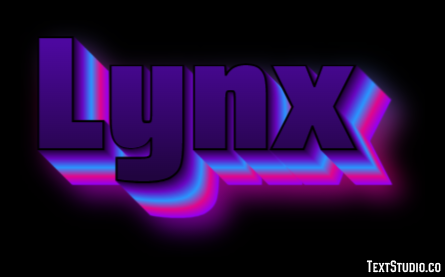 Lynx Effet de Texte