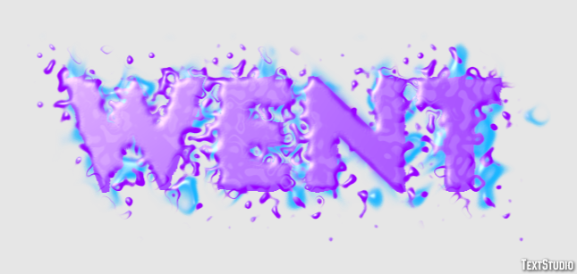 Went Efecto de Texto