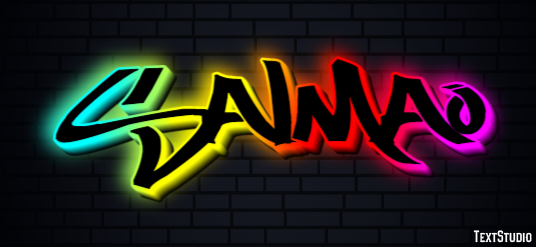 Salmão Efeito de texto