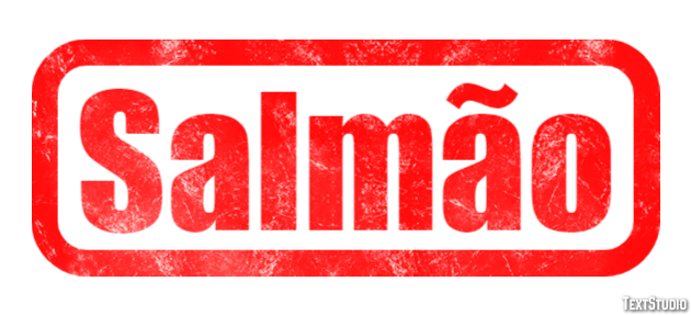 Salmão Efekt tekstowy