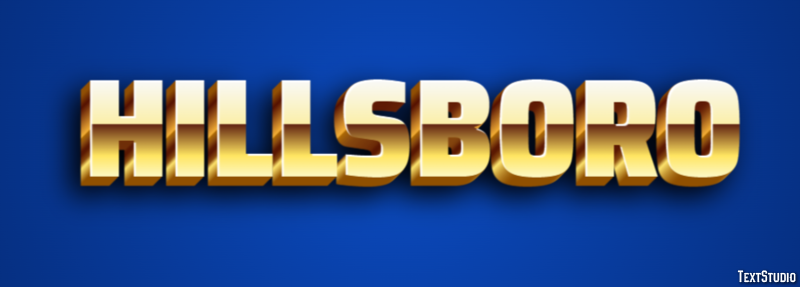 Hillsboro Efekt tekstowy
