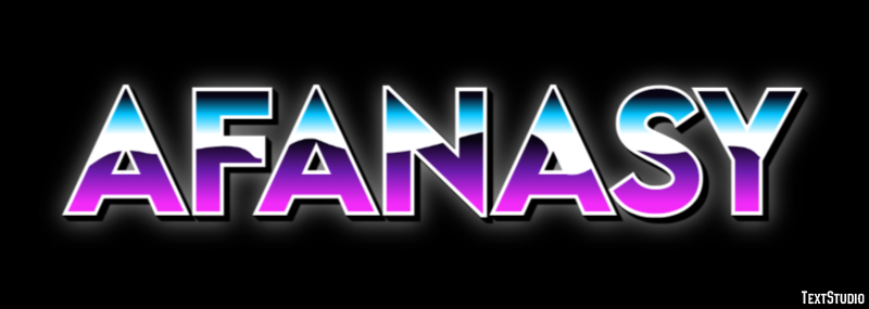 Afanasy Текстовый эффект