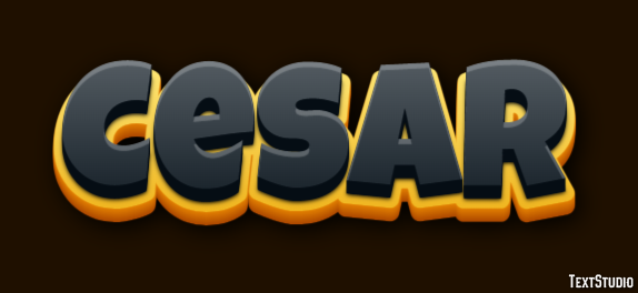 Cesar Text Effect
