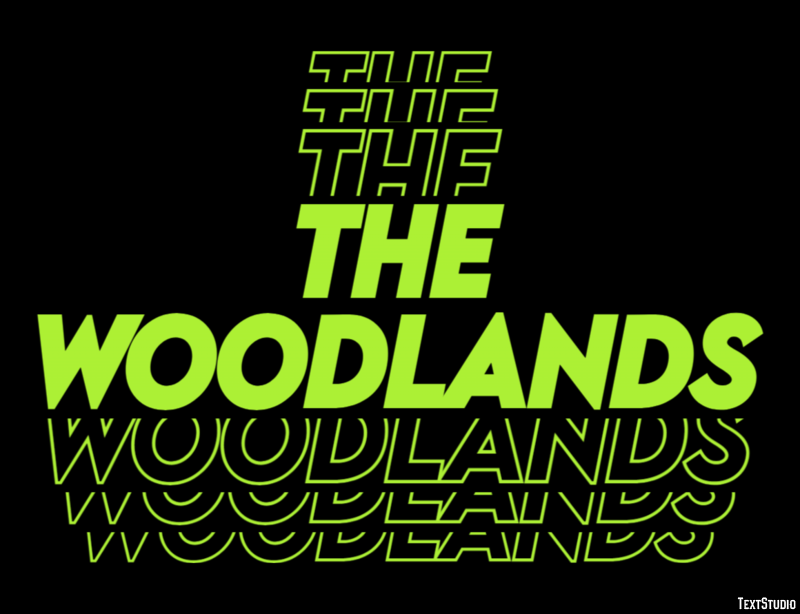 The Woodlands Efekt tekstowy