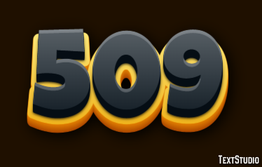 509 Text Effect