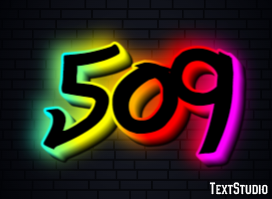 509 Text Effect