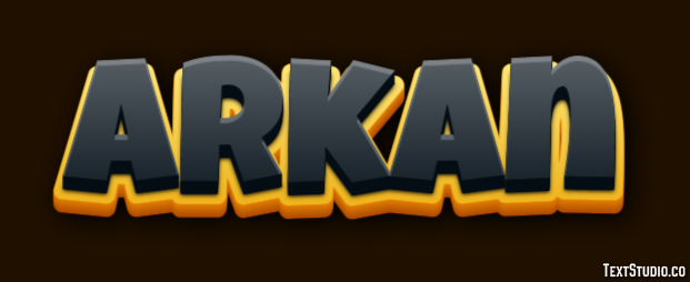 Arkan Text effect