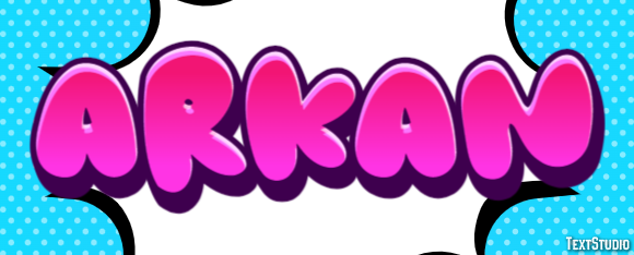 Arkan Text effect