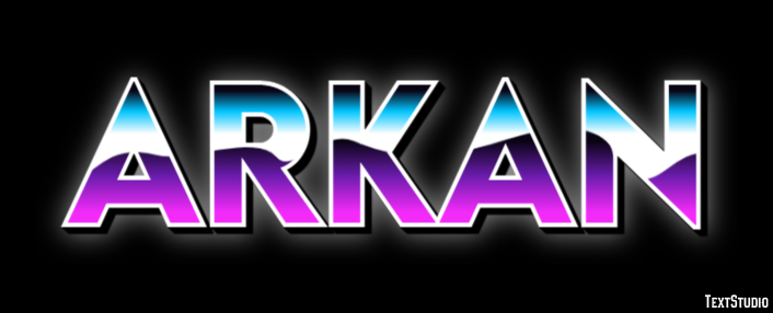 Arkan Efekt tekstowy